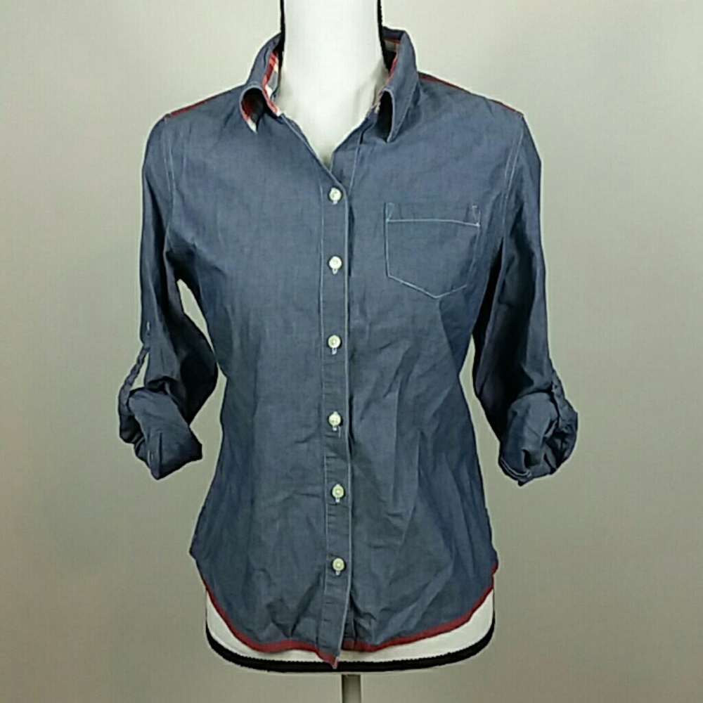 Tommy Hilfiger button down collar casual shirt